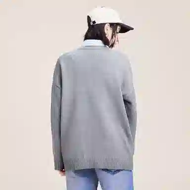 Doraemon Basic Logo Sweater