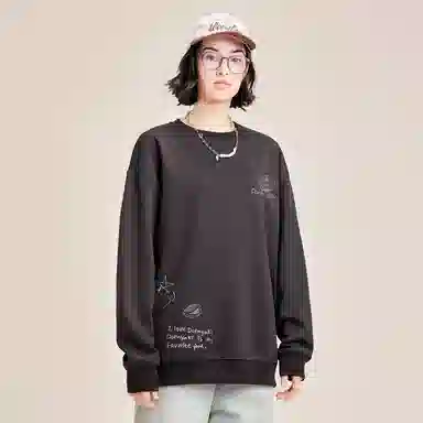 Doraemon Star Logo Sweatshirt
