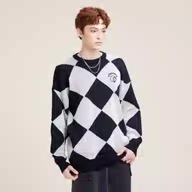 Doraemon Retro Knit Sweater