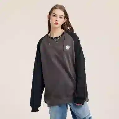 Doraemon Cartoon Colorblock Sweatshirt