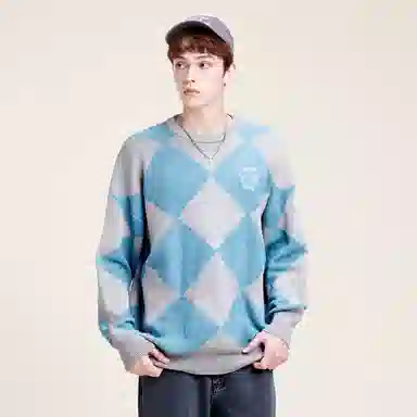 Doraemon Retro Knit Sweater