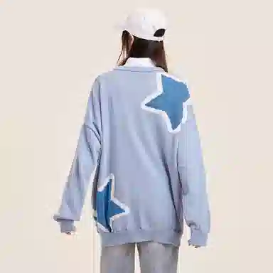Doraemon Star Logo Knit Sweater