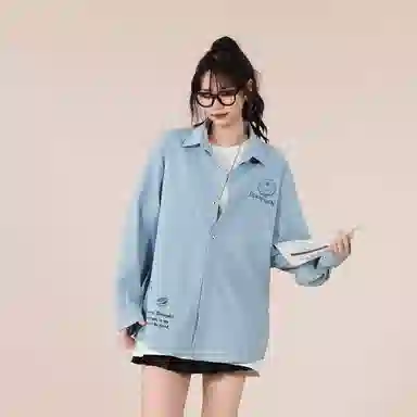 Doraemon Logo Long Sleeve Shirt