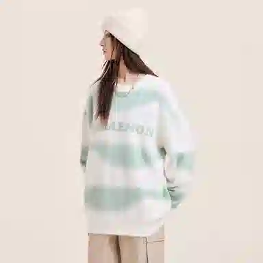 Doraemon Retro Jacquard Logo Sweater