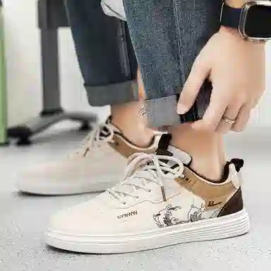 Warrior Low Top Beige