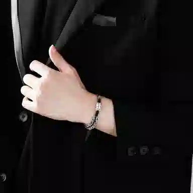 魔物 五帝钱 转运 国潮编织 足银 手链 男女同款情侣款