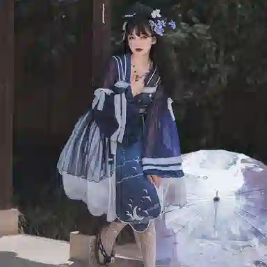 豹了个猫 夜与莺可爱华丽洛丽塔长袖连衣裙 萝莉装