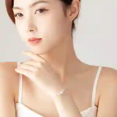 色菲尔 三生三世转运珠 三层叠戴好运相伴爆闪氛围感 日常 铜 手链 女款