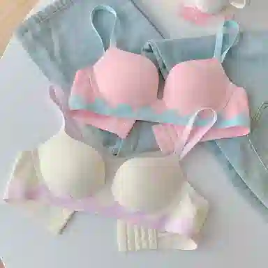 小甜崽 甜美可爱无痕显大小胸聚拢文胸 女款