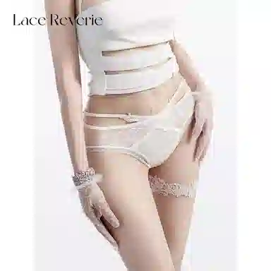 小甜崽 蕾丝优雅性感三角内裤 女款