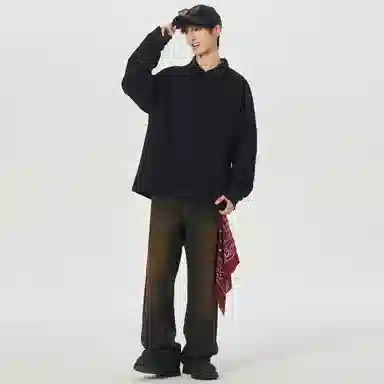 悍戈 多风格长袖套头服饰兼具多种特性适合学生户外穿着卫衣 男女同款