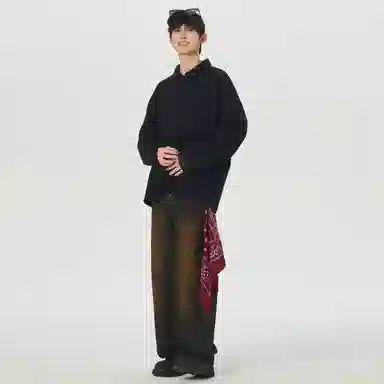 悍戈 多风格长袖套头服饰兼具多种特性适合学生户外穿着卫衣 男女同款
