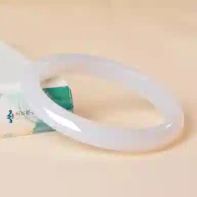 世存 新中式白月光冰感油润平安镯 多圈口可选 玛瑙 手镯 女款