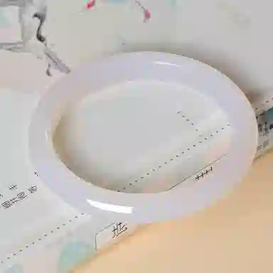 世存 新中式白月光冰感油润平安镯 多圈口可选 玛瑙 手镯 女款