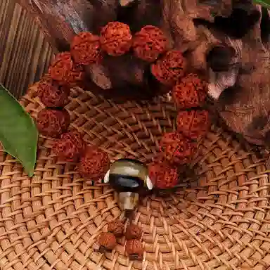 陌阡雪 国潮中式满肉经典款五瓣 金刚菩提 手串 男女同款情侣款