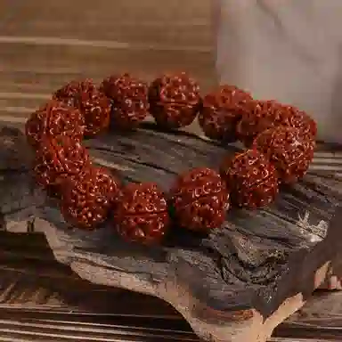 陌阡雪 国潮中式满肉经典款五瓣 金刚菩提 手串 男女同款情侣款