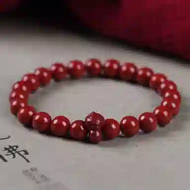 陌阡雪 国潮本命年好运转运珠十二生肖 轻奢高级感#好运 朱砂 手串 男女同款情侣款