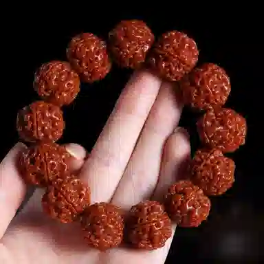 陌阡雪 国潮中式满肉经典款五瓣 金刚菩提 手串 男女同款情侣款