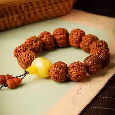 陌阡雪 国潮中式满肉经典款五瓣 金刚菩提 手串 男女同款情侣款