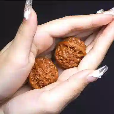 陌阡雪 新中式盘玩 四座楼狮子楼 苹果圆 麒麟官帽 文玩核桃 把件/手串 男女同款情侣款