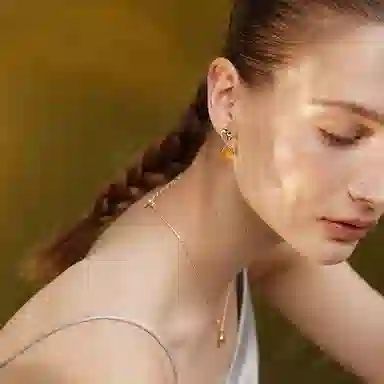 Amber Lollipop CITRINE s925