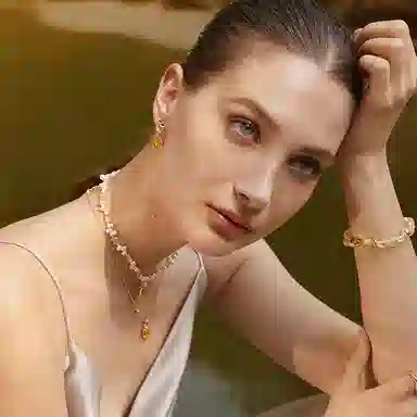 Amber Lollipop CITRINE s925