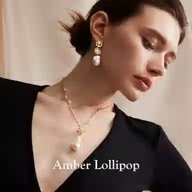 Amber Lollipop ins S925