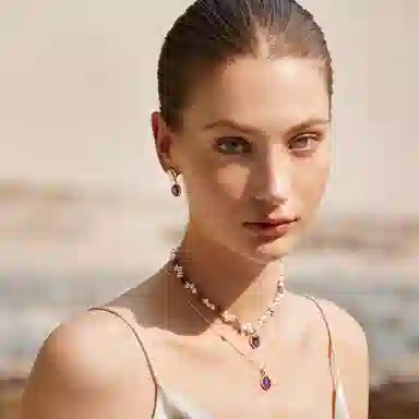 Amber Lollipop CITRINE s925