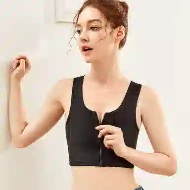 浪莎 大胸显小束胸防震背心 女款