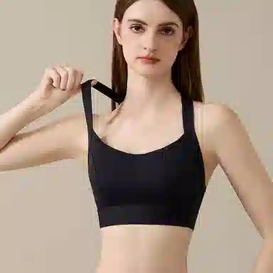 浪莎 舒适无痕无钢圈柔软亲肤轻薄透气收副乳防下垂运动聚拢文胸 女款 组合装