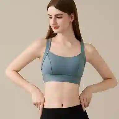 浪莎 舒适无痕无钢圈柔软亲肤轻薄透气收副乳防下垂运动聚拢文胸 女款 组合装