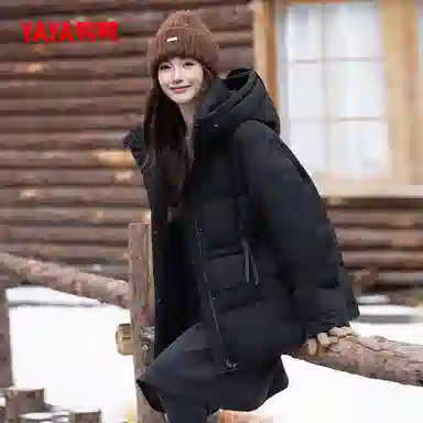 鸭鸭 时尚休闲外套保暖百搭简约舒适潮流羽绒服 女款