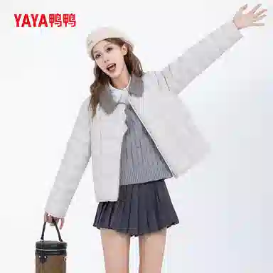 鸭鸭 时尚休闲简约百搭羽绒服 女款