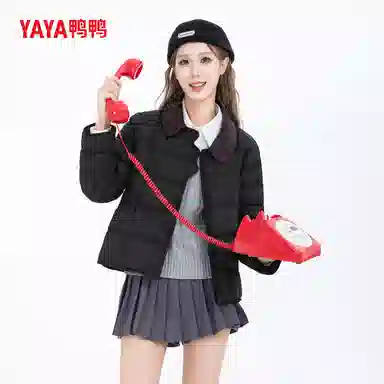 鸭鸭 时尚休闲简约百搭羽绒服 女款
