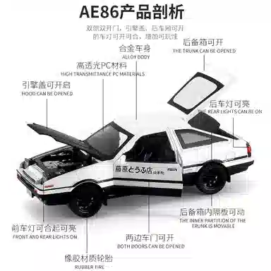 TY MODELS 132 AE86