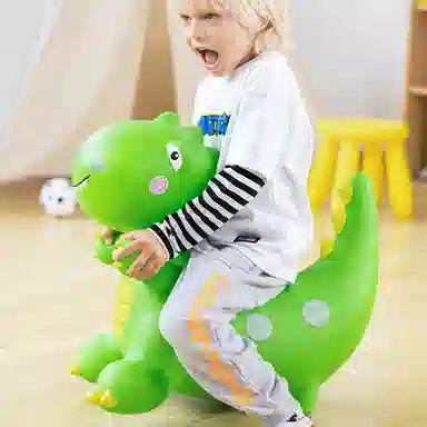 哈哈球 跳跳马 充气摇摇马 加大加厚防摔 可骑可坐 恐龙皮皮 玩具