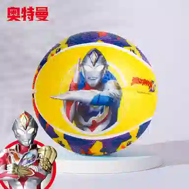 哈哈球 迪迦/德凯/赛罗奥特曼弹力篮球 室内外运动训练 玩具