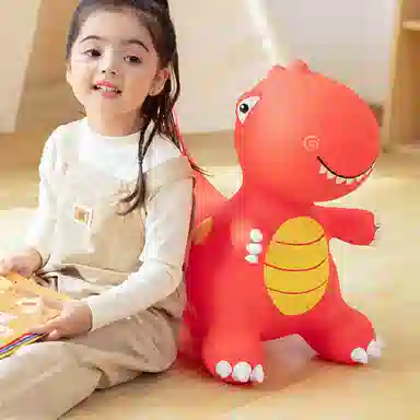 哈哈球 跳跳马 充气摇摇马 加大加厚防摔 可骑可坐 恐龙皮皮 玩具