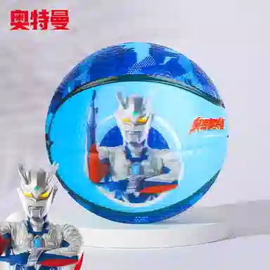 哈哈球 迪迦/德凯/赛罗奥特曼弹力篮球 室内外运动训练 玩具