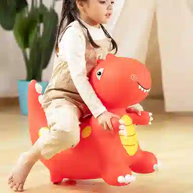 哈哈球 跳跳马 充气摇摇马 加大加厚防摔 可骑可坐 恐龙皮皮 玩具