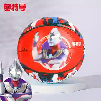 哈哈球 迪迦/德凯/赛罗奥特曼弹力篮球 室内外运动训练 玩具