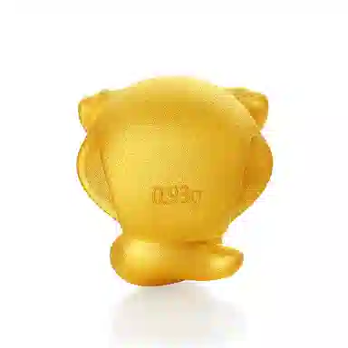 六桂福珠宝 巳喜金蛇 本命年蛇年 新中式国潮复古民族风转运珠小众设计 手工编织绳 足金 按克计价 黄金手链 男女同款情侣款