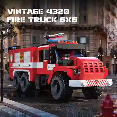 VINTAGE 4320 FIRE TRUCK 473pcs YMXJM66024
