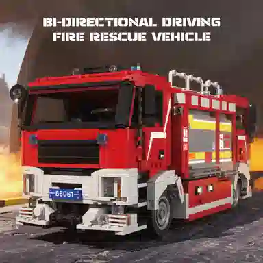 BI-DIRECTIONAL DRIVING FIRE RESCUE VEHICLE 2713pcs YMXJM66061