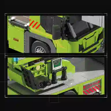 TURNTABLE LADDER FIRE ENGINE 824pcs YMXJM66038