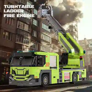 TURNTABLE LADDER FIRE ENGINE 824pcs YMXJM66038