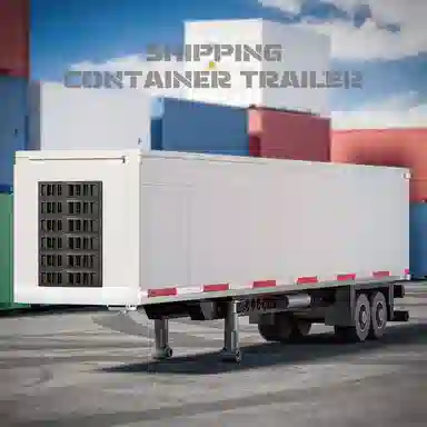 SHIPPING CONTAINER TRAILER 305pcs YMXJM66025