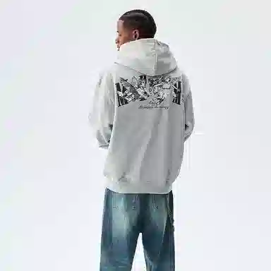 MEDM FW24 Angel Pigeon Embroidered Hoodie