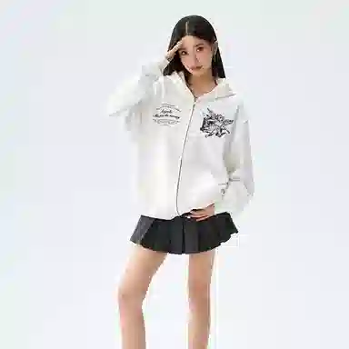 MEDM FW24 Angel Pigeon Embroidered Hoodie