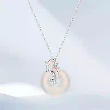 希遇 浮世织星精致优雅高雅气质日常百搭 好运气质 新中式国潮 轻奢小众 琉璃 项链 男女同款情侣款